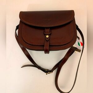 Premium Italian Leather Bag - NWT